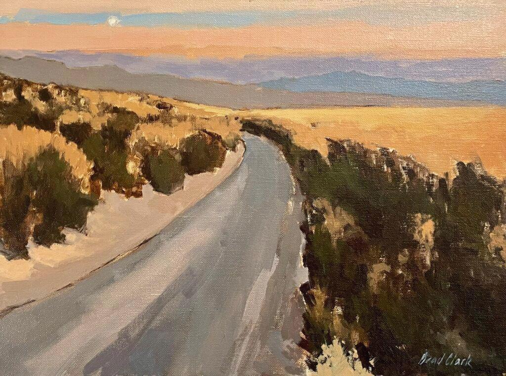 Moonlight over the Eastern Sierra