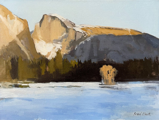 Half Dome after Snow