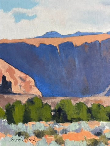 Afternoon Light on the Mesa