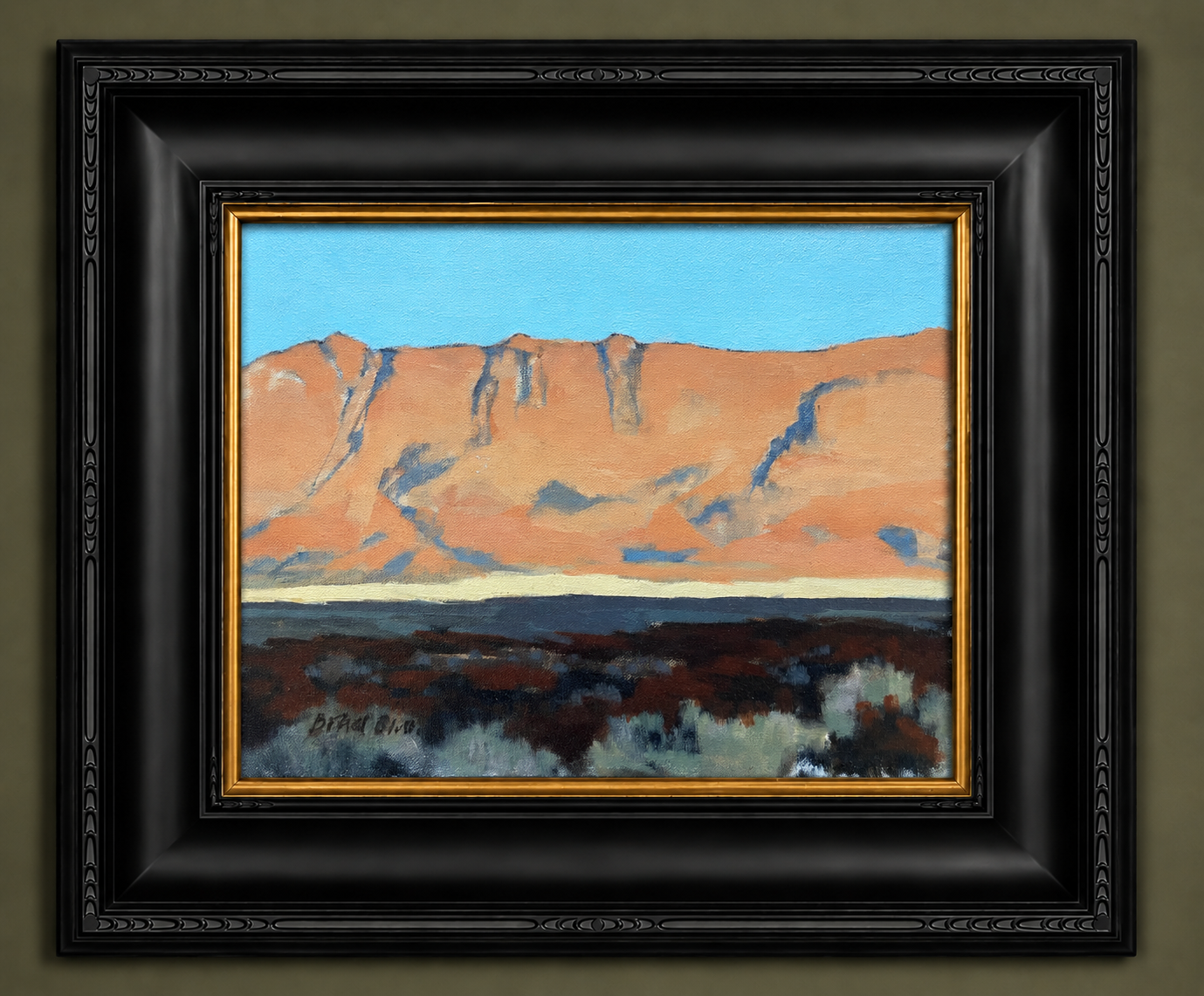 Bluff in Afternoon Light