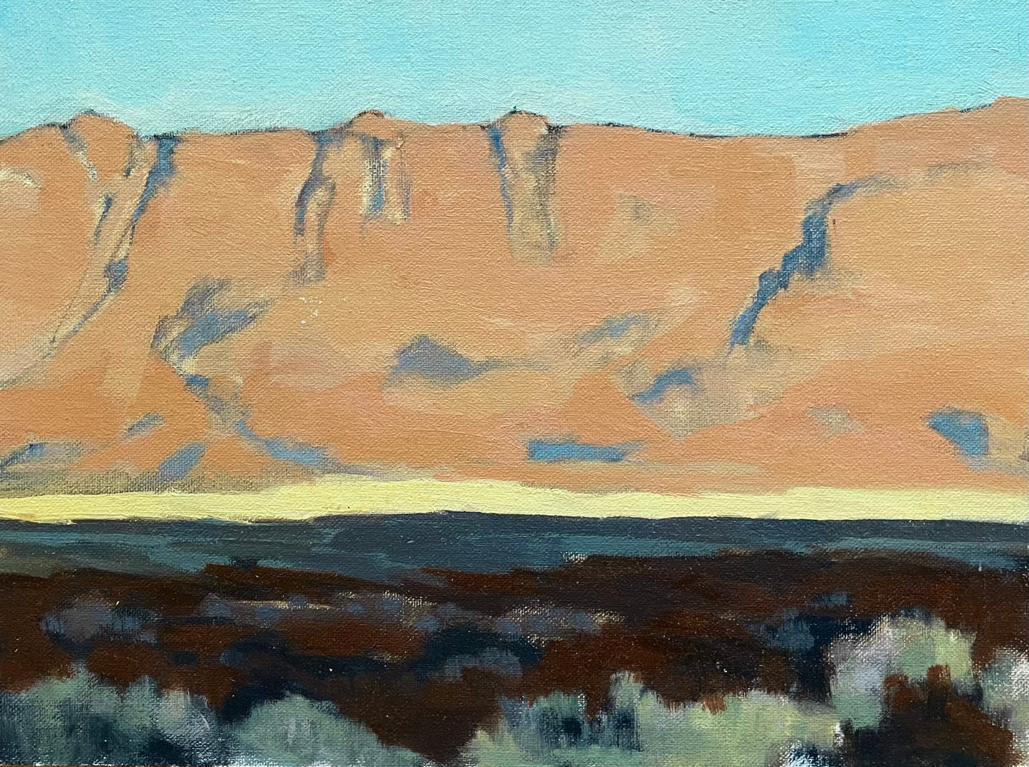 Bluff in Afternoon Light